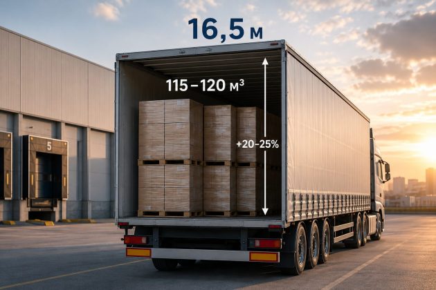 Новый стандарт: 16,5 метровые фуры от компании Intel Logistic
